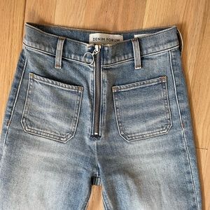 Denim Fourum just peachy straight jeans